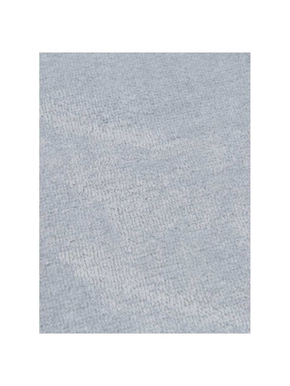 Plaid cocooning en polaire gris Doudou, 100 % polyester, Gris, larg. 130 x long. 160 cm