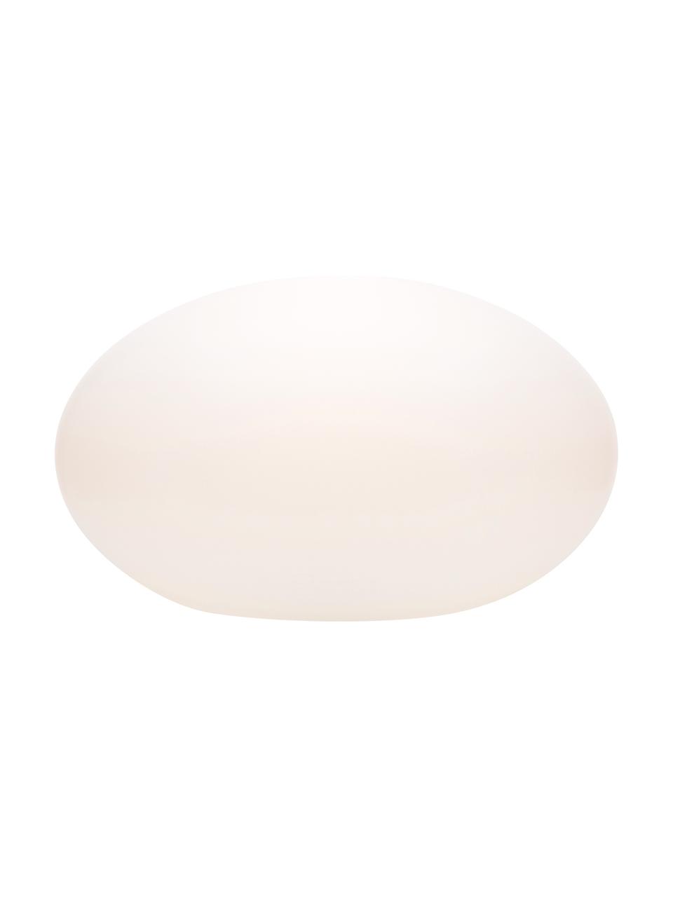 Lámpara de exterior Shining Eye, Plástico (polietileno), Blanco, An 42 x Al 24 cm