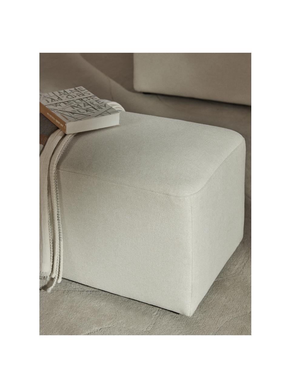 Podnožka Melva, Tlumeně bílá, Š 99 cm, H 42 cm