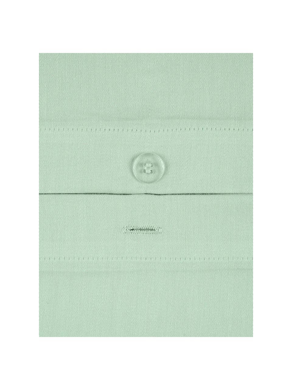 Baumwollsatin-Kissenbezug Comfort in Salbeigrün, 65 x 100 cm, Webart: Satin, leicht glänzend Fa, Salbeigrün, B 65 x L 100 cm