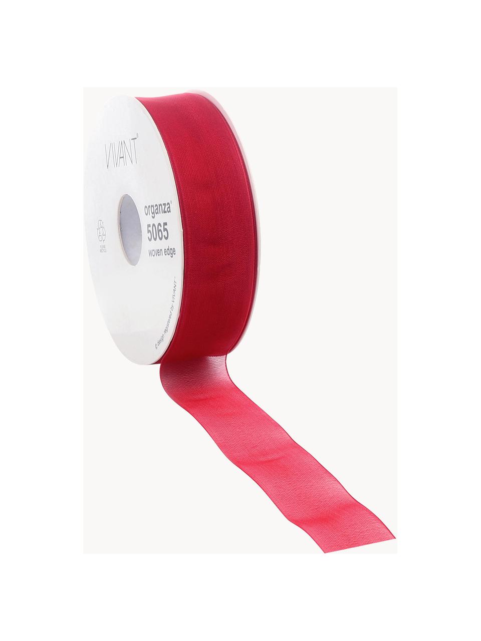 Cadeaulint Origo, Polyester, Rood, B 3 x L 5000 cm