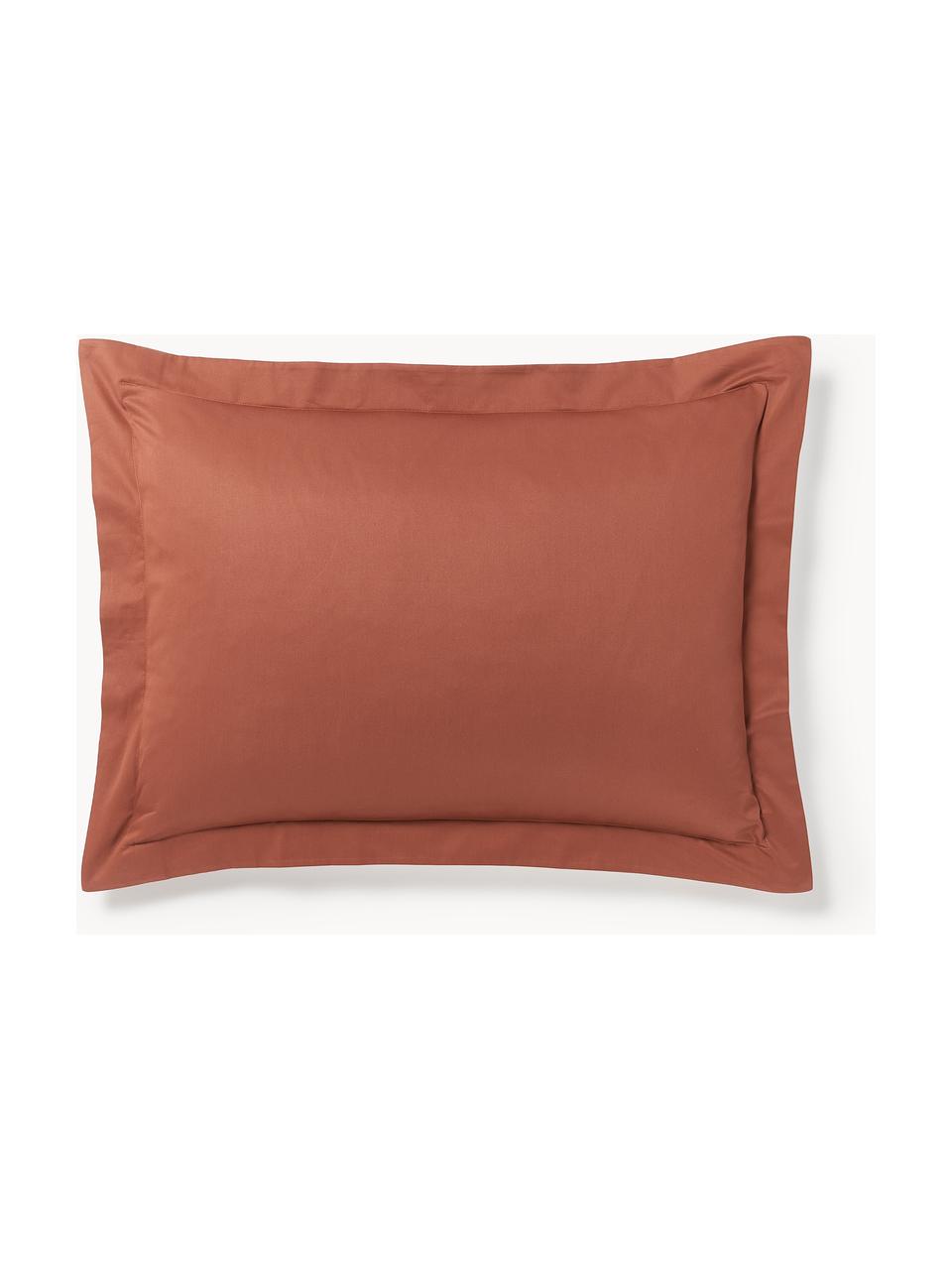 Funda de almohada de satén Premium, Terracota, An 45 x L 110 cm