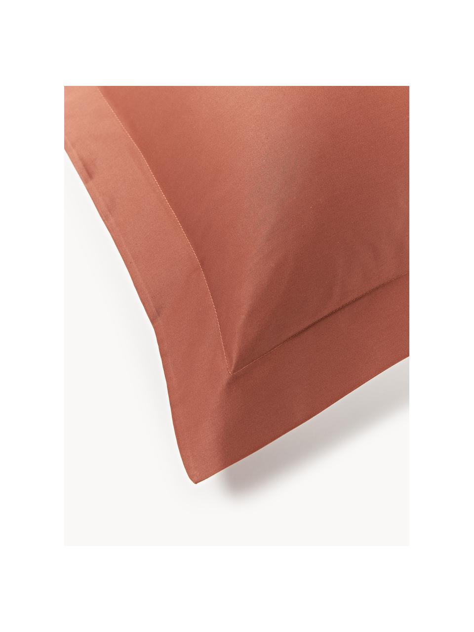 Funda de almohada de satén Premium, Terracota, An 45 x L 110 cm