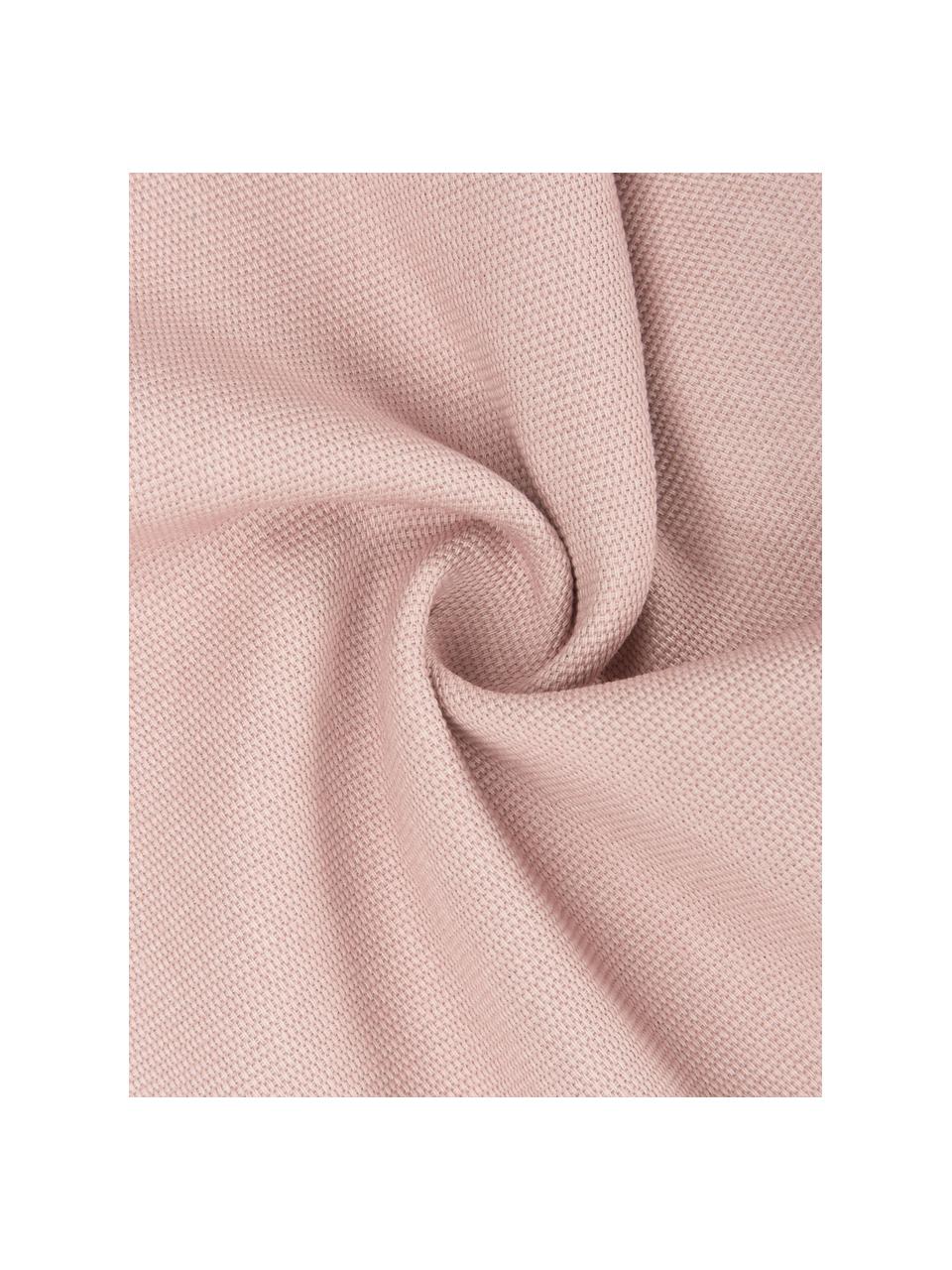 Federa arredo in cotone rosa cipria Mads, 100% cotone, Rosa, Larg. 40 x Lung. 40 cm