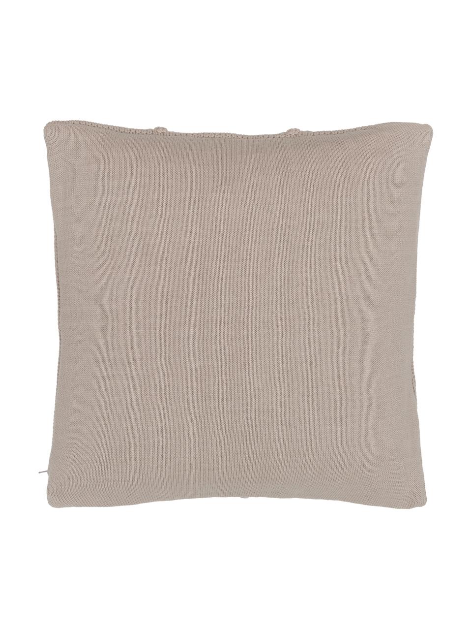 Housse de coussin tricotée 40x40 beige Kelly, 100 % coton peigné

Le matériau est certifié STANDARD 100 OEKO-TEX®, 11.HIN.00050, HOHENSTEIN HTTI, Beige, larg. 40 x long. 40 cm