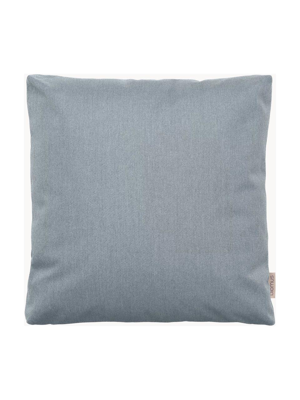 Cuscino da esterno Stay, Rivestimento: 100% poliestere, Grigio-blu, Larg. 45 x Lung. 45 cm