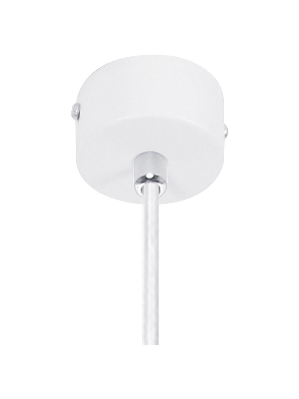 Petite suspension moderne Aila, Blanc, Ø 6 x haut. 20 cm