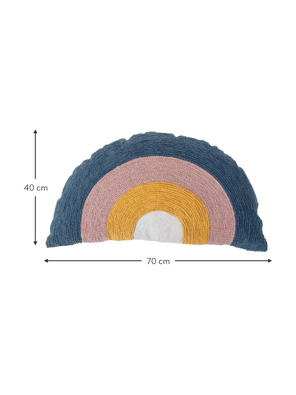 Poduszka Rainbow z wypełnieniem, Tapicerka: bawełna, Wielobarwny, S 70 x D 40 cm