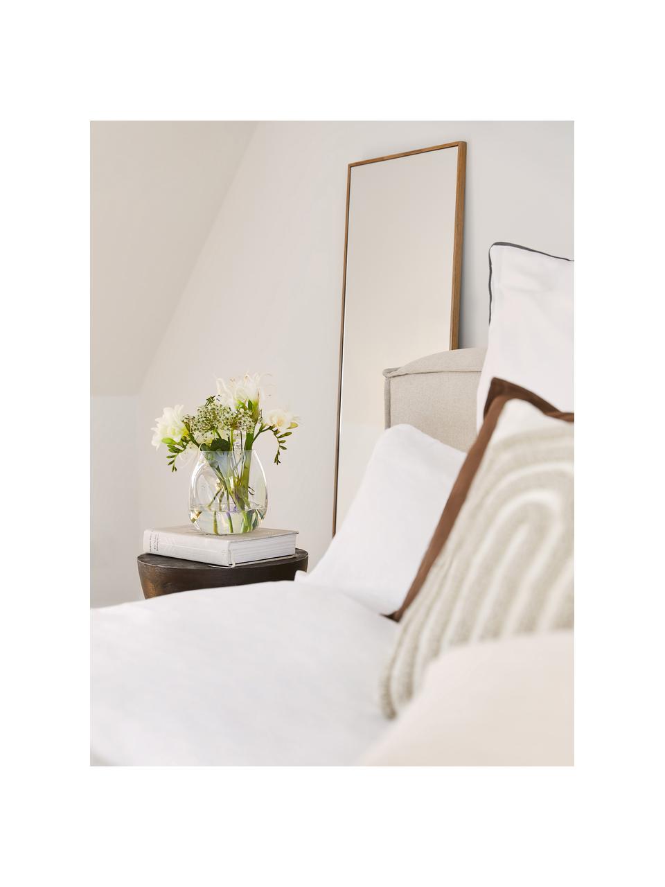 Espejo de pared de roble Avery, Espejo: cristal, Madera de roble, An 40 x Al 140 cm
