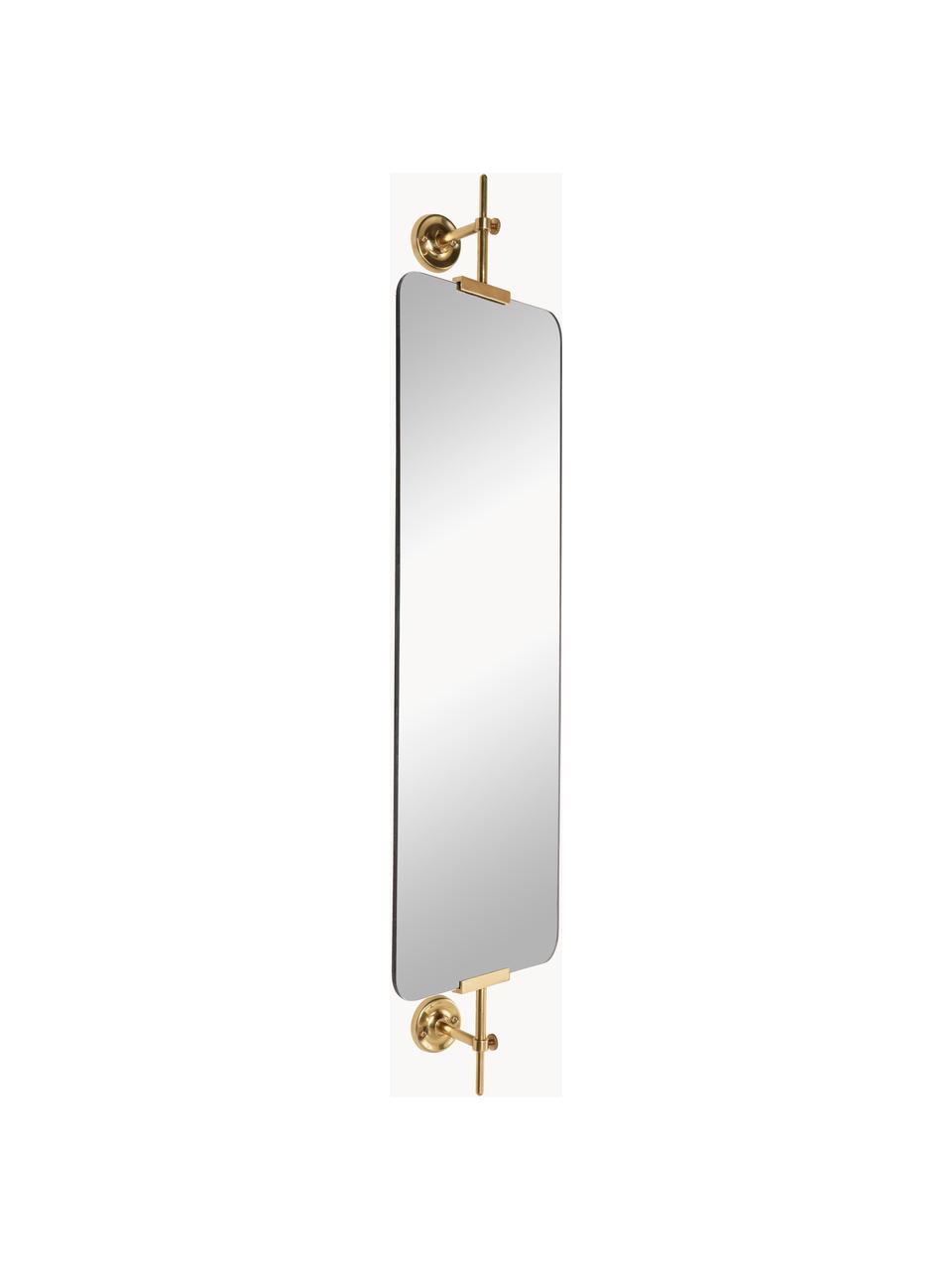 Otočné nástěnné zrcadlo Uma, Zlatá, Š 30 cm, V 107 cm