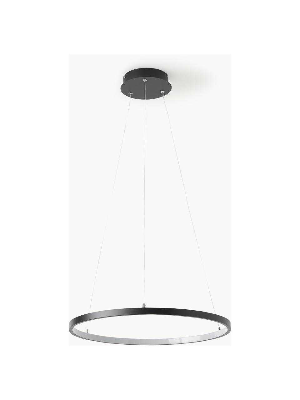 Lampadario a cerchio LED Breda, Nero, Ø 50 cm