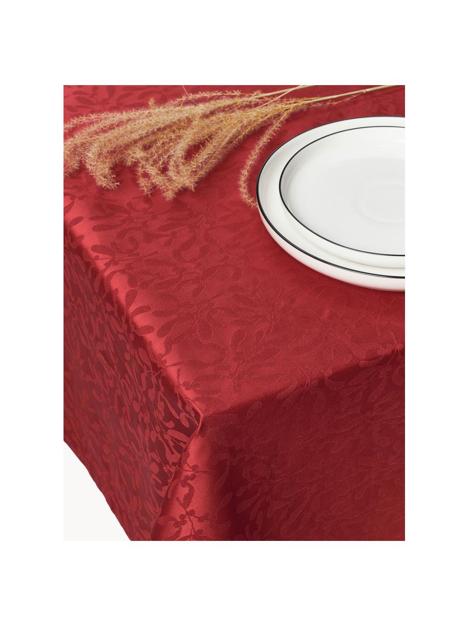 Nappe avec motif hivernal Hollyn, 100 % coton

Le matériau est certifié STANDARD 100 OEKO-TEX®, 2534CIT, CITEVE, Rouge, 6-8 personnes (larg. 140 x long. 250 cm)