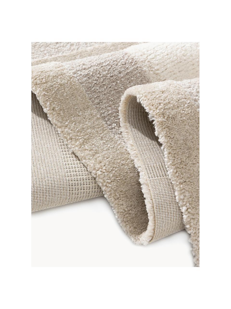 Vzorovaný koberec Eve, 60 % polypropylen, 40 % polyester, Odstíny béžové, Š 140 cm, D 200 cm (velikost S)
