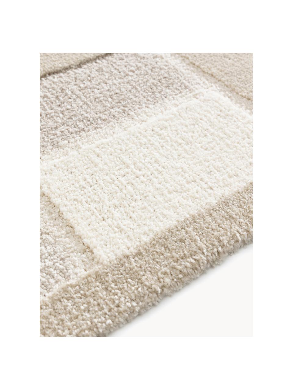 Vzorovaný koberec Eve, 60 % polypropylen, 40 % polyester, Odstíny béžové, Š 140 cm, D 200 cm (velikost S)