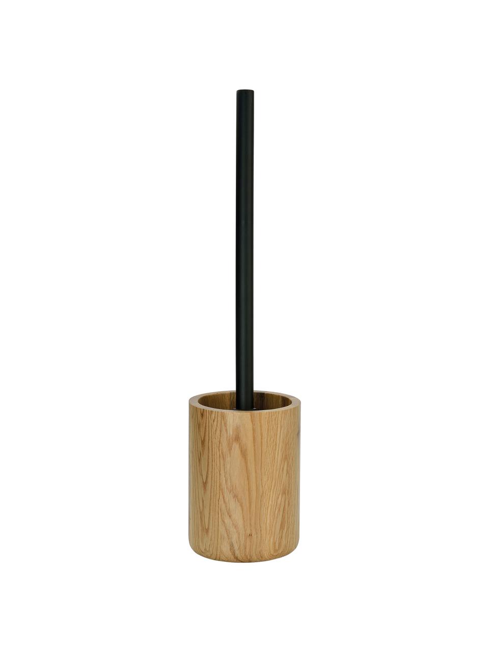 Scopino  Eir, Contenitore: legno di quercia, Maniglia: acciaio inossidabile, ver, Legno di quercia, acciaio inossidabile, Ø 10 x A 39 cm