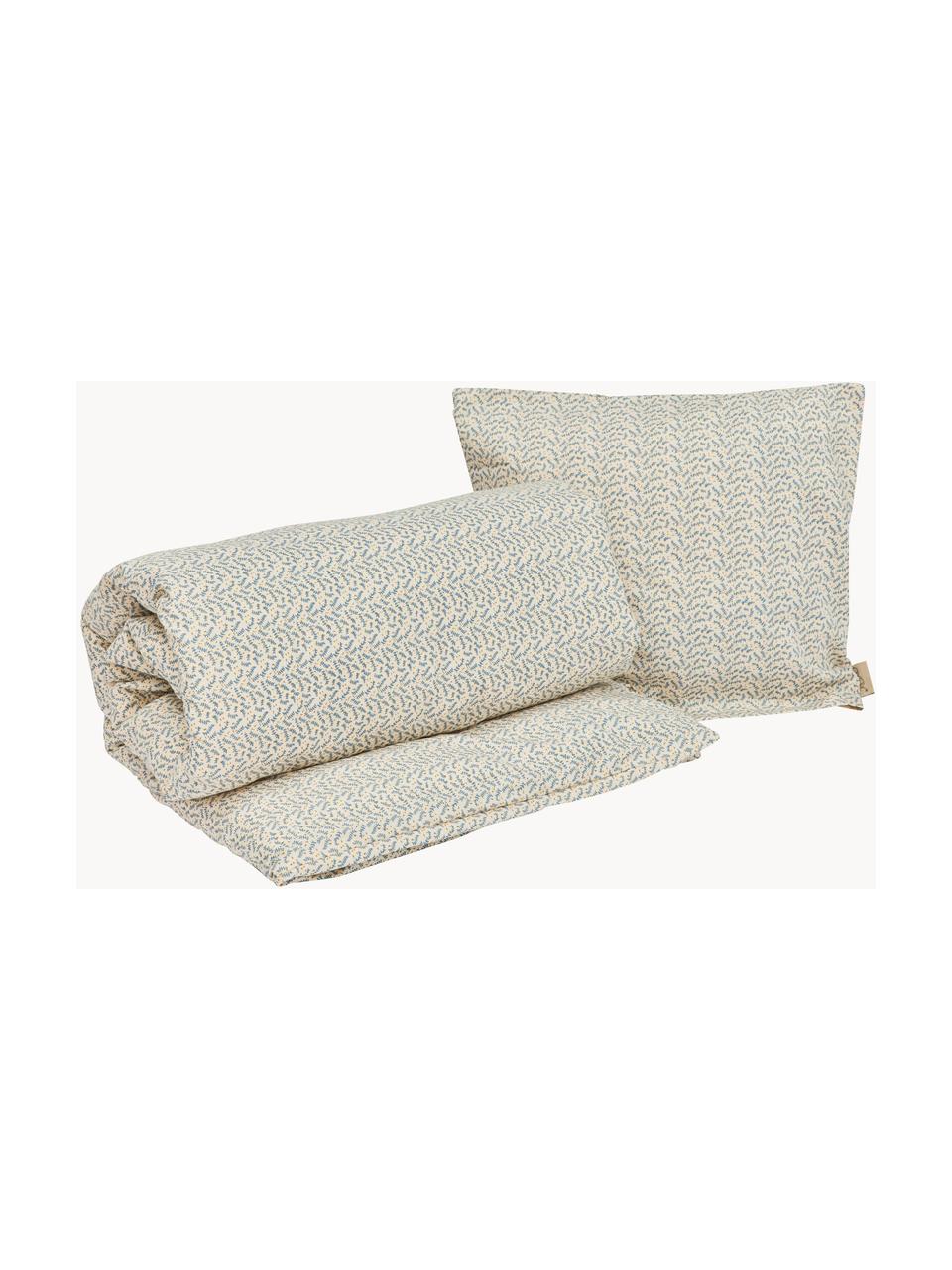 Biancheria da letto per bambini in cotone Sirola, 100% cotone

La biancheria da letto in cotone è piacevolmente morbida sulla pelle, assorbe bene l'umidità ed è adatta per chi soffre di allergie, Beige chiaro, blu, 100 x 140 cm + 1 federa 45 x 40 cm