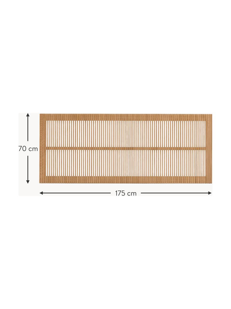 Testiera letto in legno di frassino Beyla, Legno di frassino

Questo prodotto è realizzato con legno di provenienza sostenibile e certificato FSC®, Legno di frassino, Larg. 175 x Alt. 70 cm