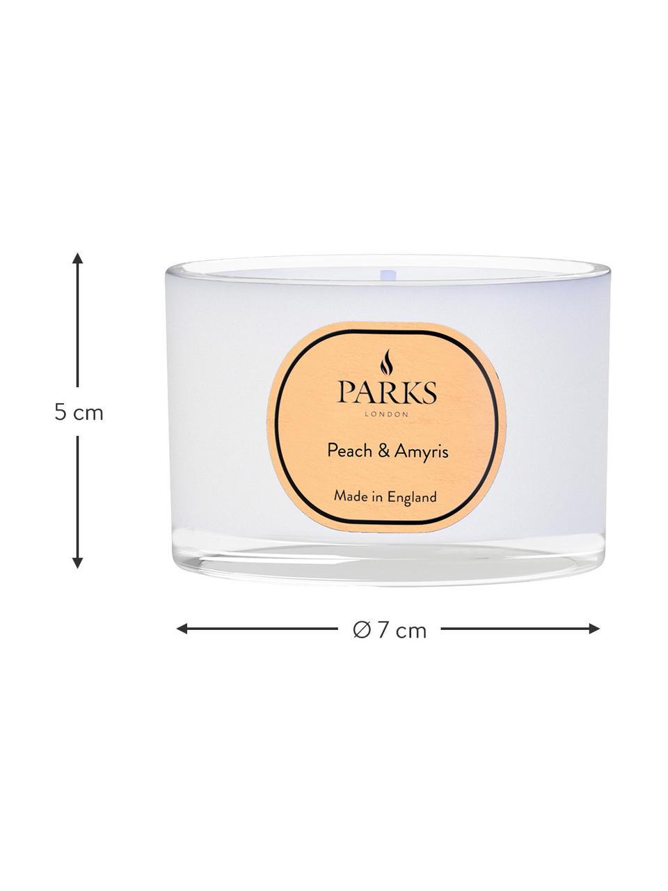 Geurkaarsenset Vintage Aromatherapy, 3-delig, Houder: glas, Verschillende geuren, Ø 7 x H 5 cm