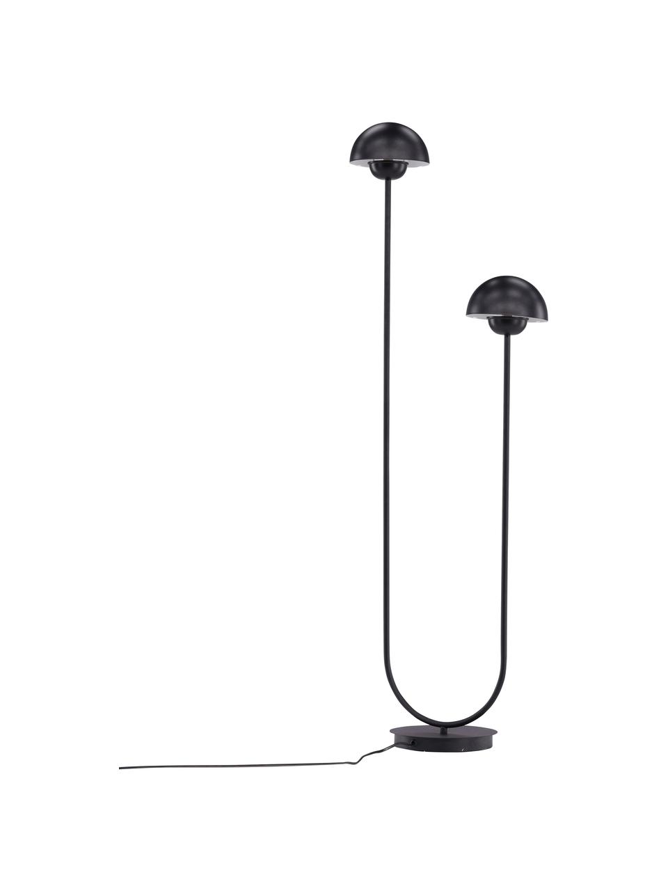 Petit lampadaire Lyckorna, Noir, larg. 44 x haut. 120 cm