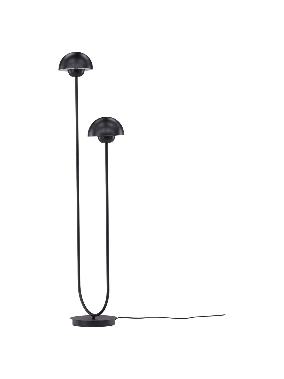 Petit lampadaire Lyckorna, Noir, larg. 44 x haut. 120 cm