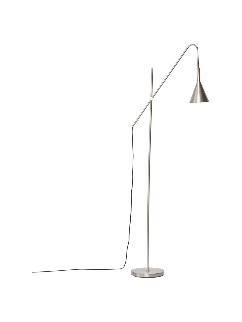 Lampka do czytania z metalu Manifen, Odcienie srebrnego, S 66 x W 167 cm