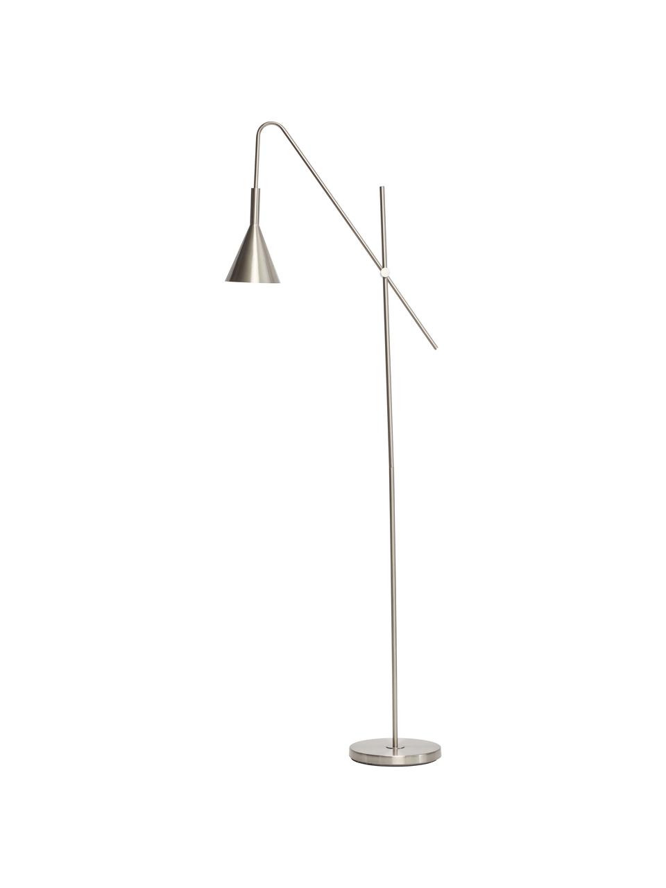 Lampka do czytania z metalu Manifen, Odcienie srebrnego, S 66 x W 167 cm