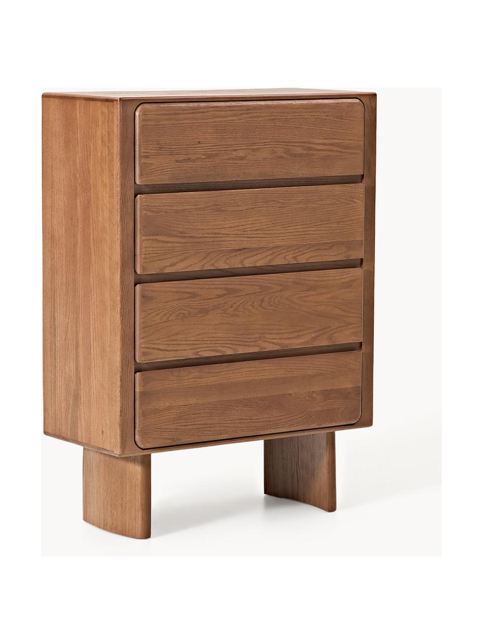 Commode en chêne Chandler, Bois de chêne massif

Ce produit est fabriqué à partir de bois certifié FSC® issu d'une exploitation durable, Chêne, larg. 90 x haut. 120 cm