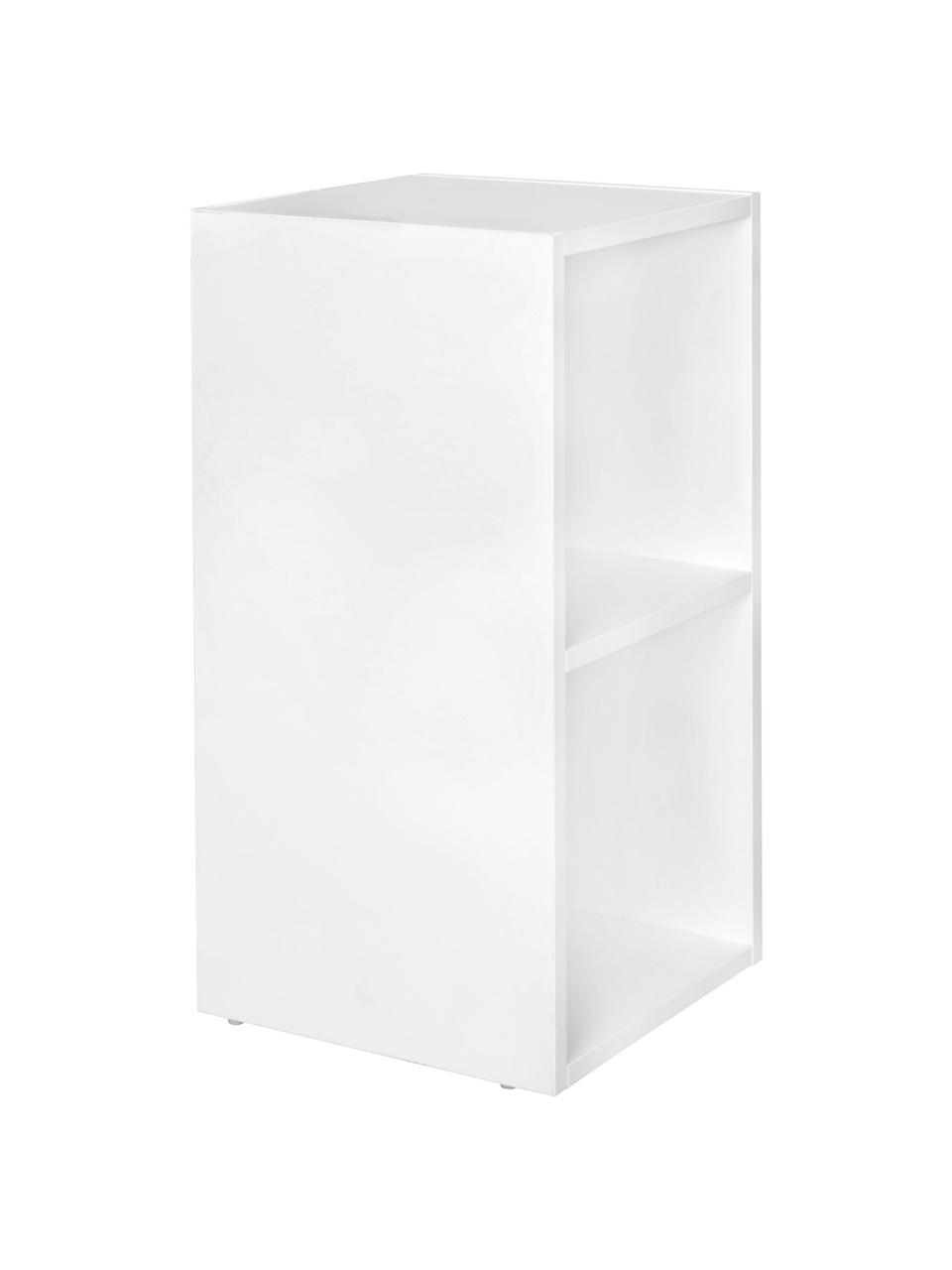 Libreria in bianco opaco Milo, Truciolato, melaminico, Bianco, Larg. 30 x Prof. 60 cm