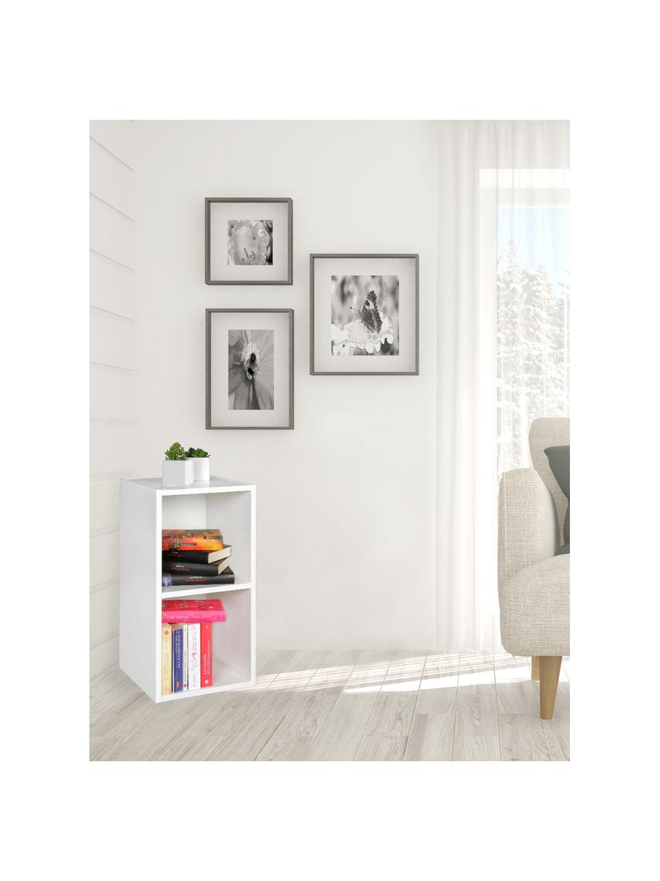 Libreria in bianco opaco Milo, Truciolato, melaminico, Bianco, Larg. 30 x Prof. 60 cm