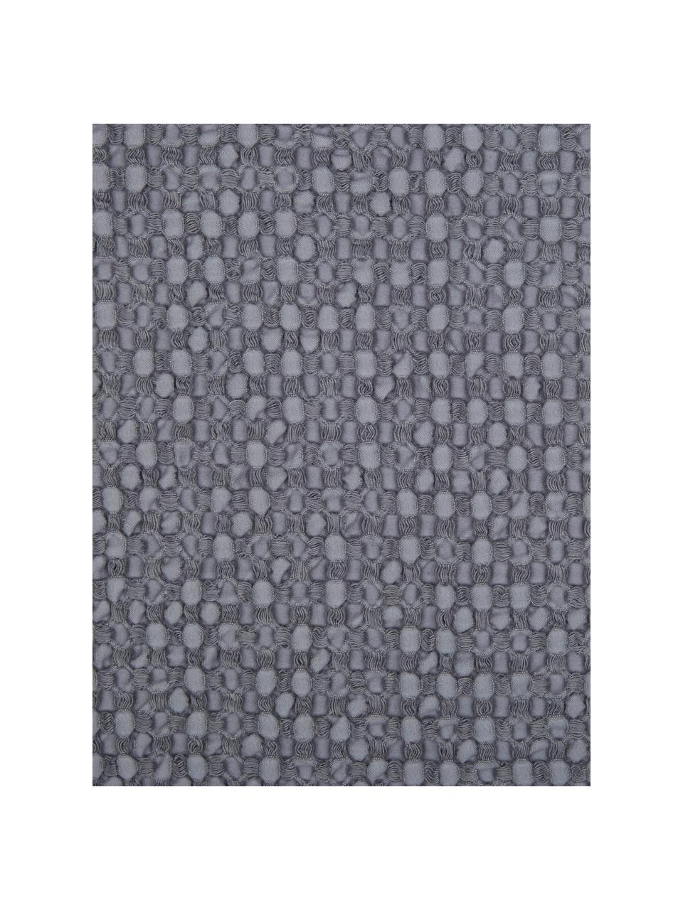 Colcha texturizada Vigo, 100% algodón, Azul oscuro, An 220 x L 240 cm (para camas de 160 x 200 cm)