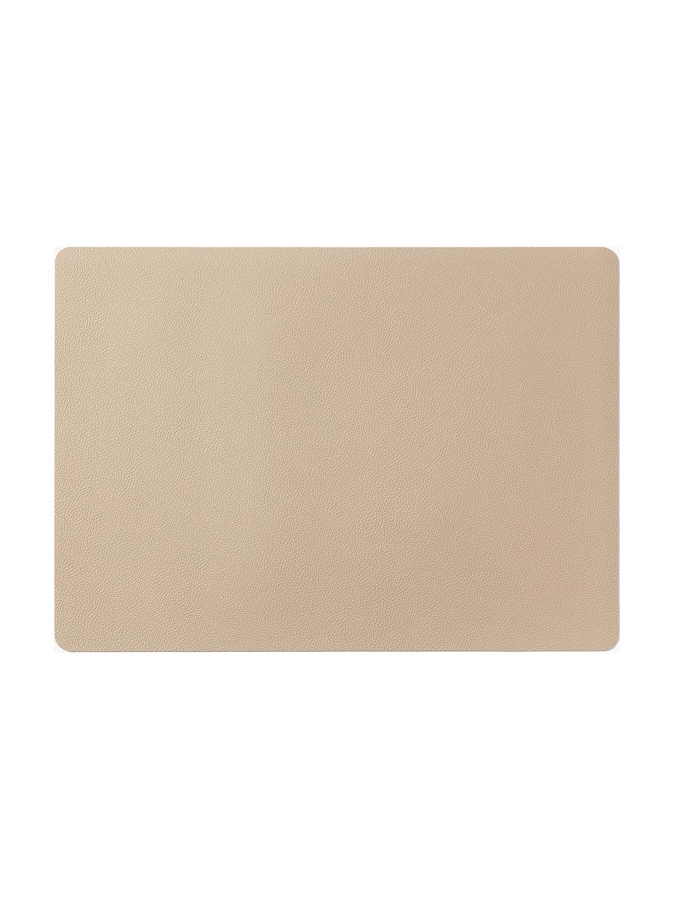 Tovagliette rotonde, 2 pz - Beige chiaro - HOME