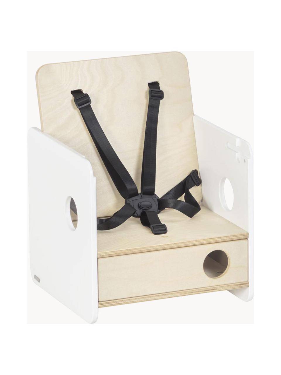 Silla infantil Nuun, Tablero de fibras de densidad media (MDF), Madera, blanco, An 36 x F 36 cm