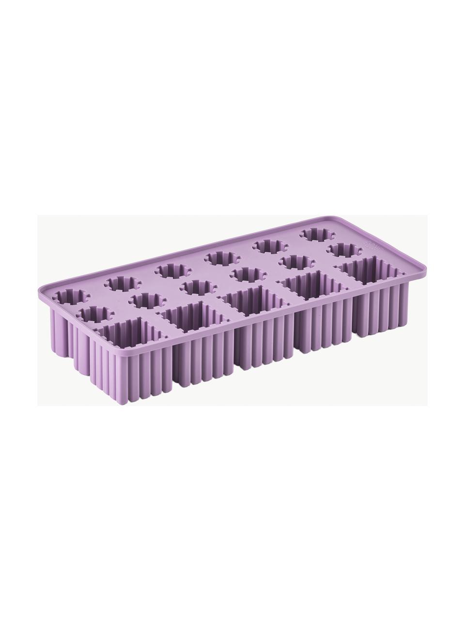 Ijsblokjesvorm Singles, Siliconen, Lavendel, B 22 x D 11 cm