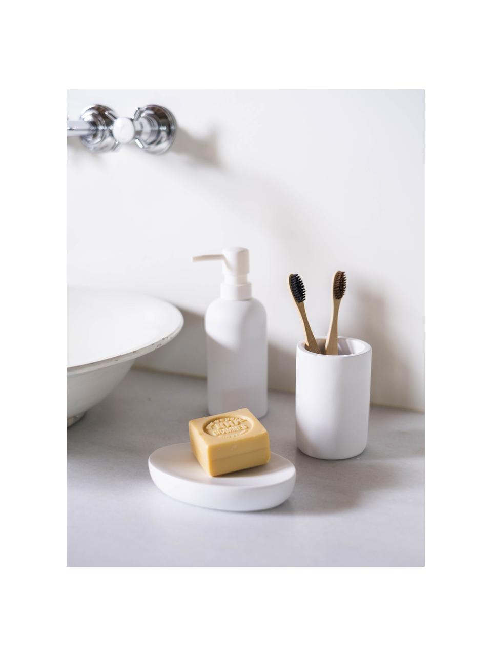 Dozownik do mydła Archway, Tworzywo sztuczne, Biały, Ø 7 x W 19 cm