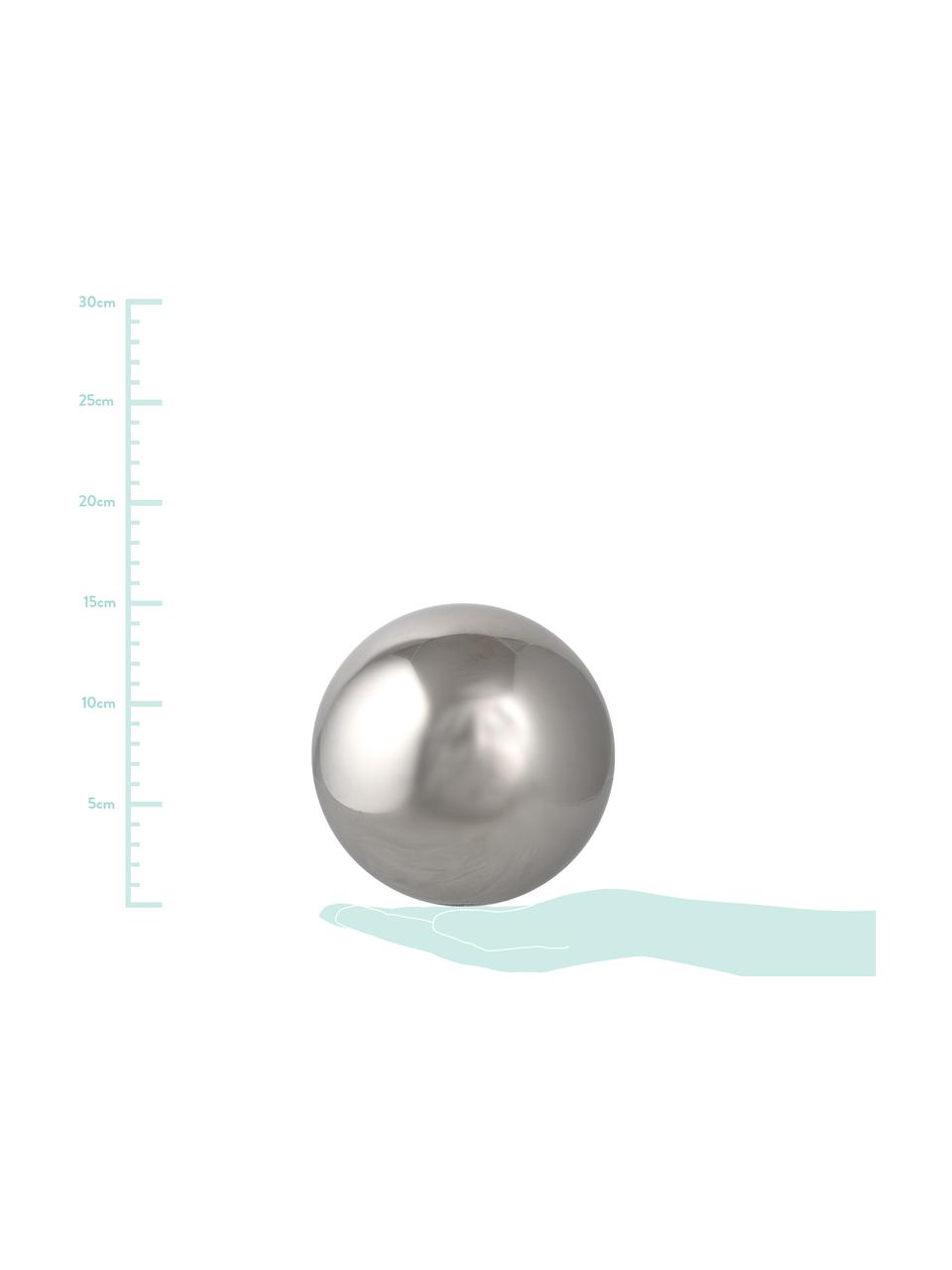 Boule flottante déco Koza, Acier inoxydable, Couleur argentée, Ø 15 x haut. 15 cm