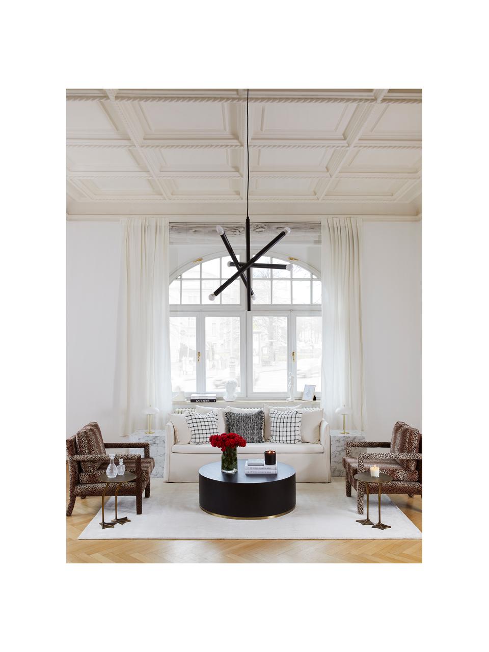 Dizajnová závesná lampa Sticks, Čierna, Š 60 cm