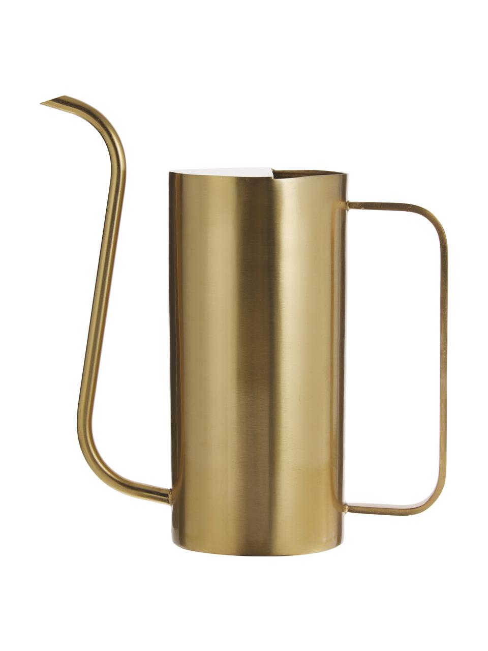 Petit arrosoir Brass, Fer, laitonné, Laiton, larg. 25 x haut. 25 cm