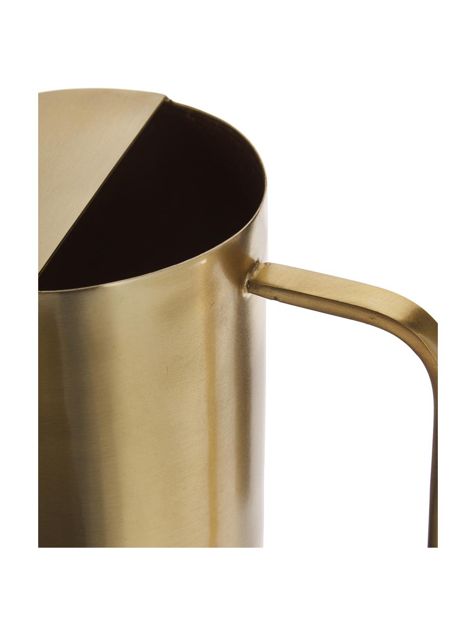 Konewka Brass, Metal mosiądzowany, Odcienie złotego, S 25 x W 25 cm