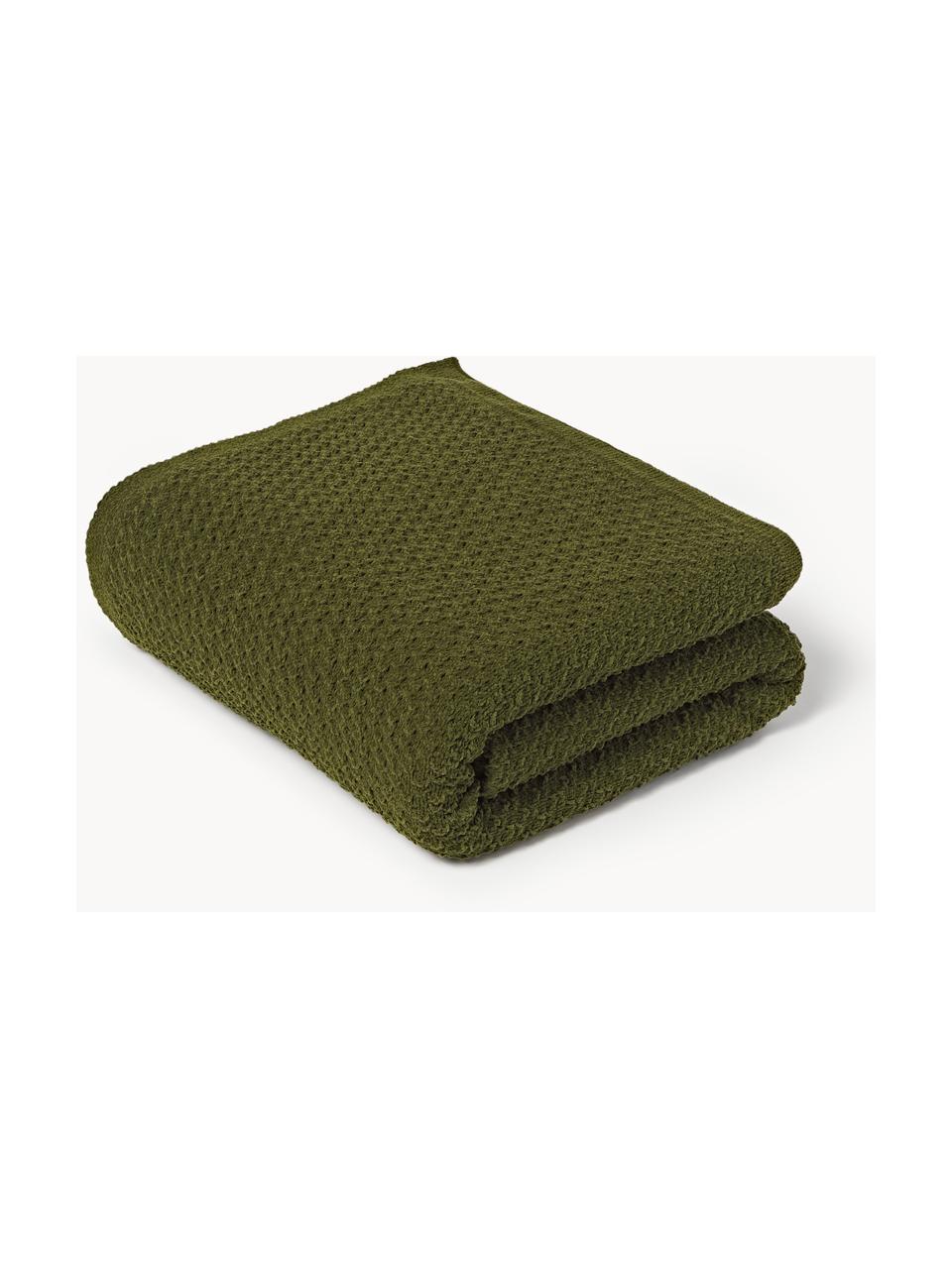 Strickdecke Everly aus Chenille, 100 % Polyester (recycelt), GRS-zertifiziert

Das in diesem Produkt verwendete Material ist schadstoffgeprüft und zertifiziert nach STANDARD 100 by OEKO-TEX®, 11.HIN.00050., Dunkelgrün, B 150 x L 200 cm