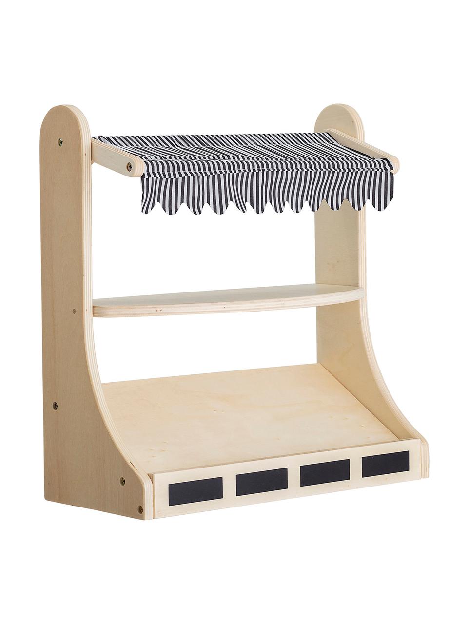 Tienda de juguete Minishopper, Estructura: madera contrachapada, met, Madera, negro, blanco, An 40 x Al 41 cm