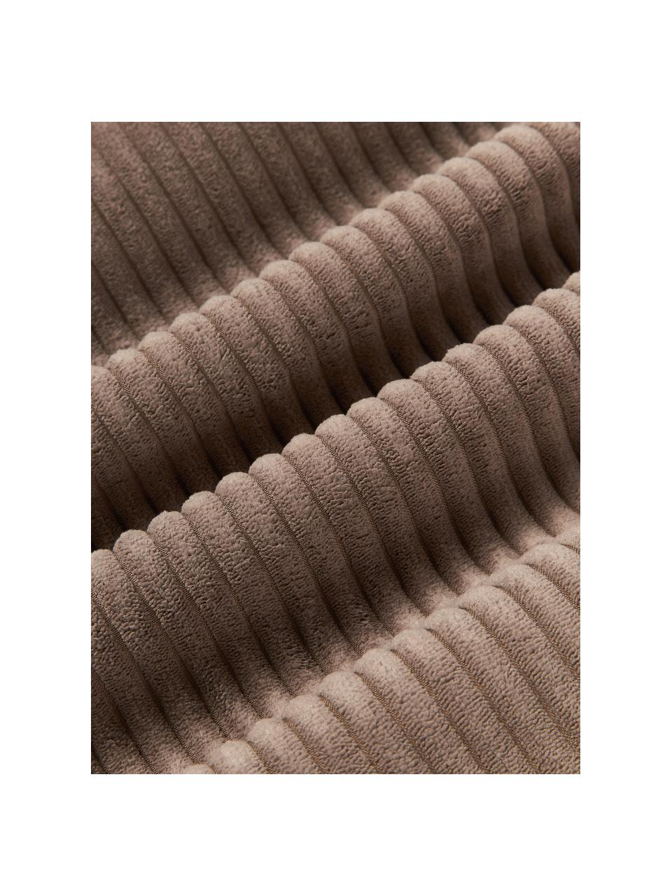Housse de coussin en velours côtelé Kylen, Velours côtelé (90 % polyester, 10 % nylon)
 
Le matériau est certifié STANDARD 100 OEKO-TEX®, 21.HCN.84376, Nougat, larg. 50 x long. 50 cm