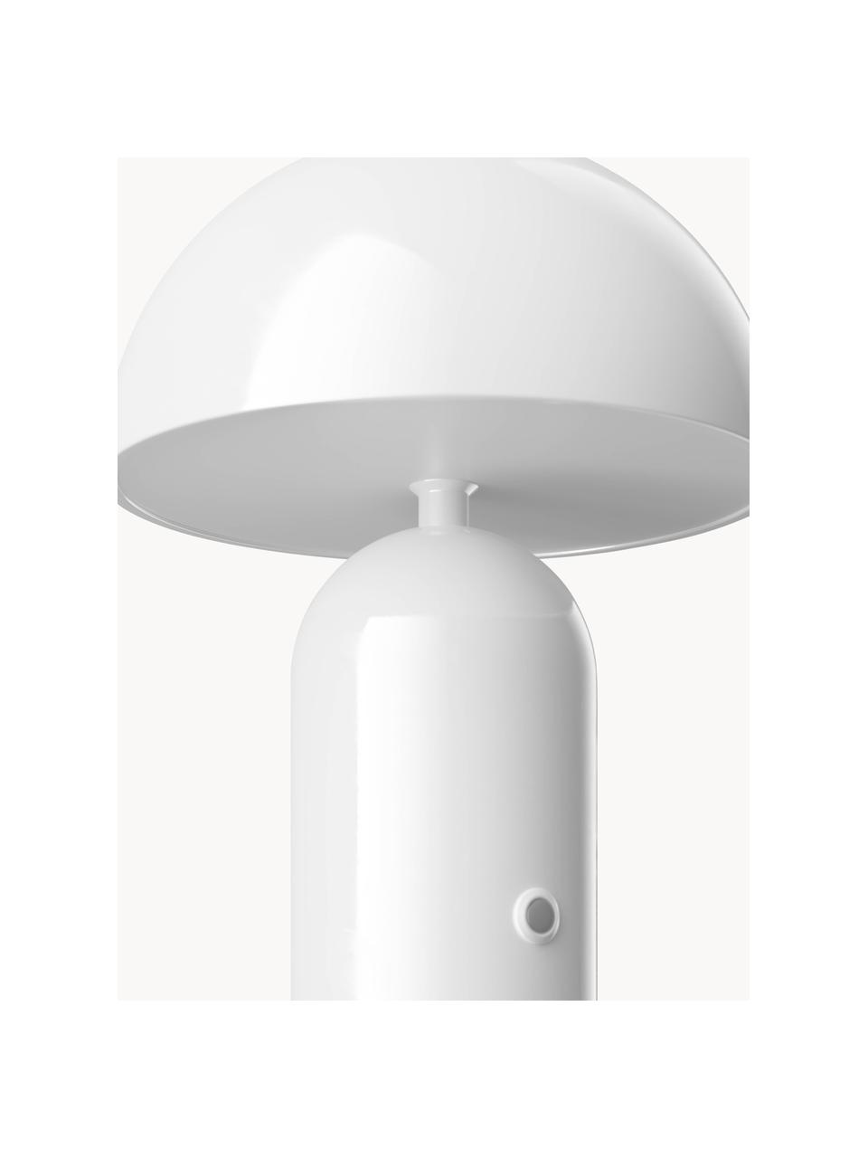 Petite lampe à poser LED mobile Walter, Blanc, Ø 19 x haut. 25 cm