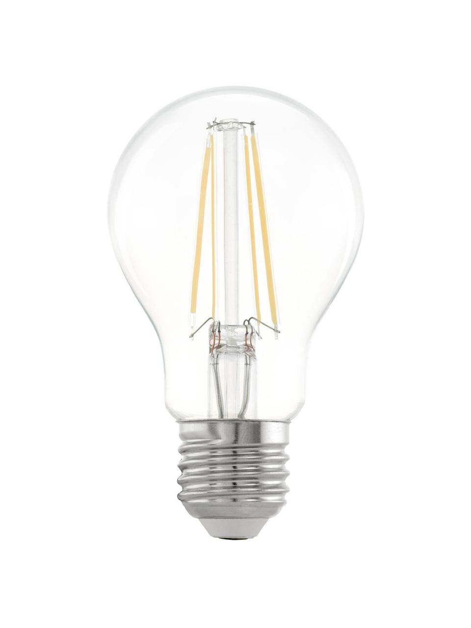 Bombilla LED Cord (E27/6W), Ampolla: vidrio, Casquillo: aluminio, Transparente, Ø 6 x Al 10 cm