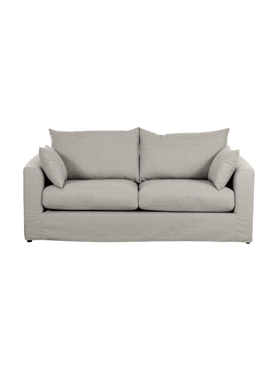 Sofa Zach (2-Sitzer) in Taupe, Bezug: Polypropylen Der hochwert, Webstoff Taupe, B 183 x T 90 cm