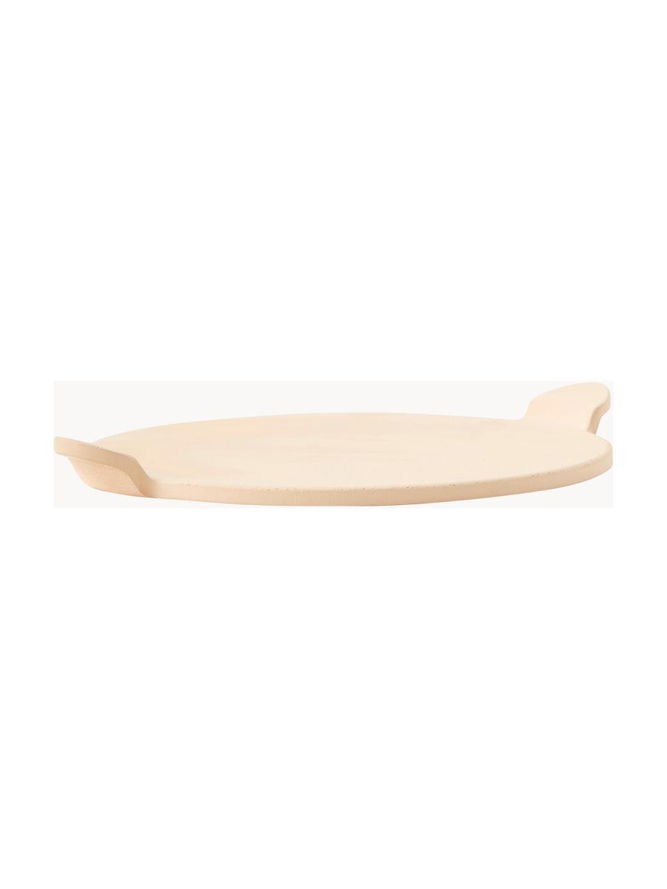 Pizza-Backstein Gina, Keramik, Beige, B 39 x H 3 cm