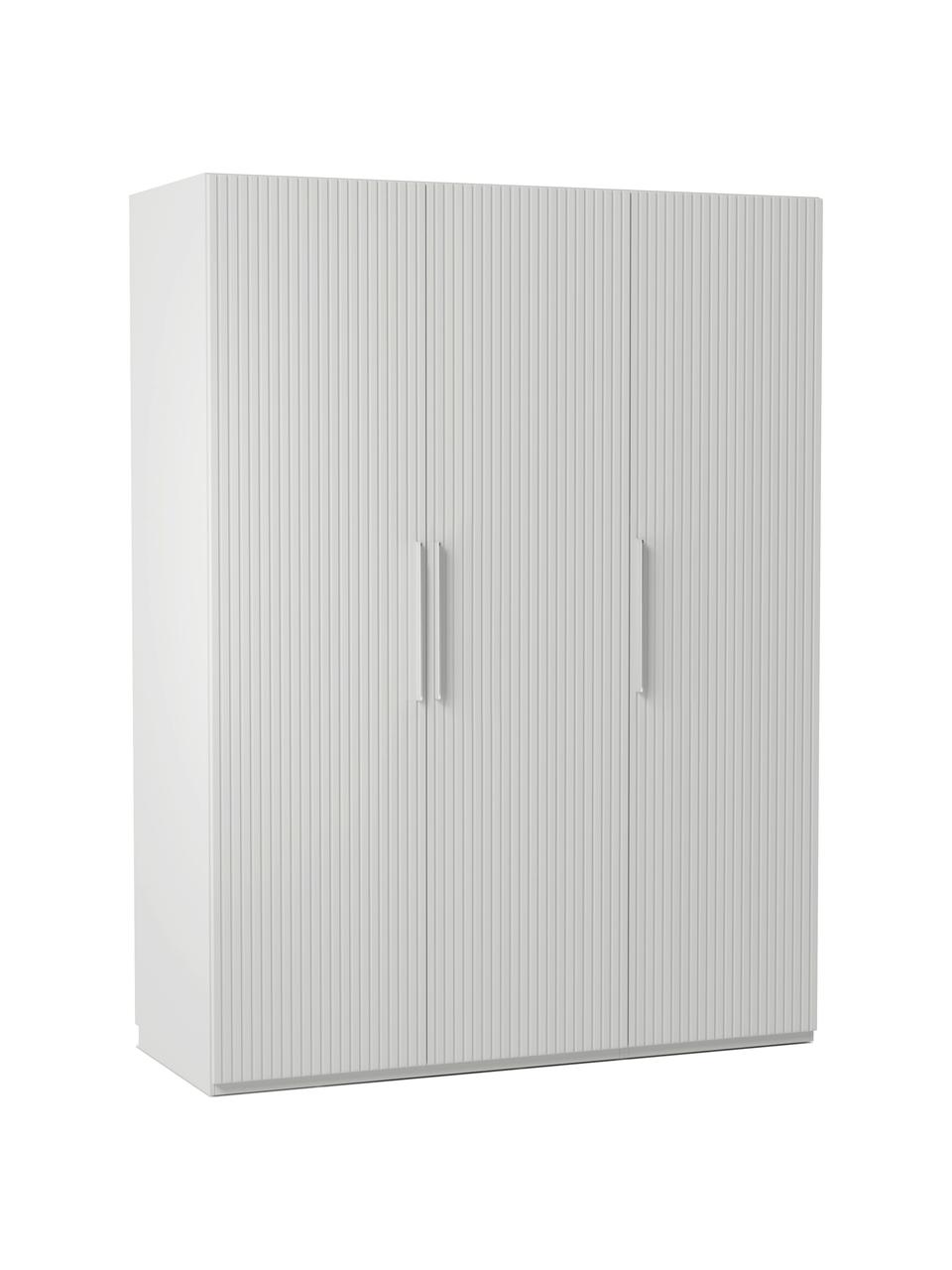 Modulárna šatníková skriňa Simone, šírka 150 cm, niekoľko variantov, Drevo, sivá, Basic, Š 150 x V 200 cm
