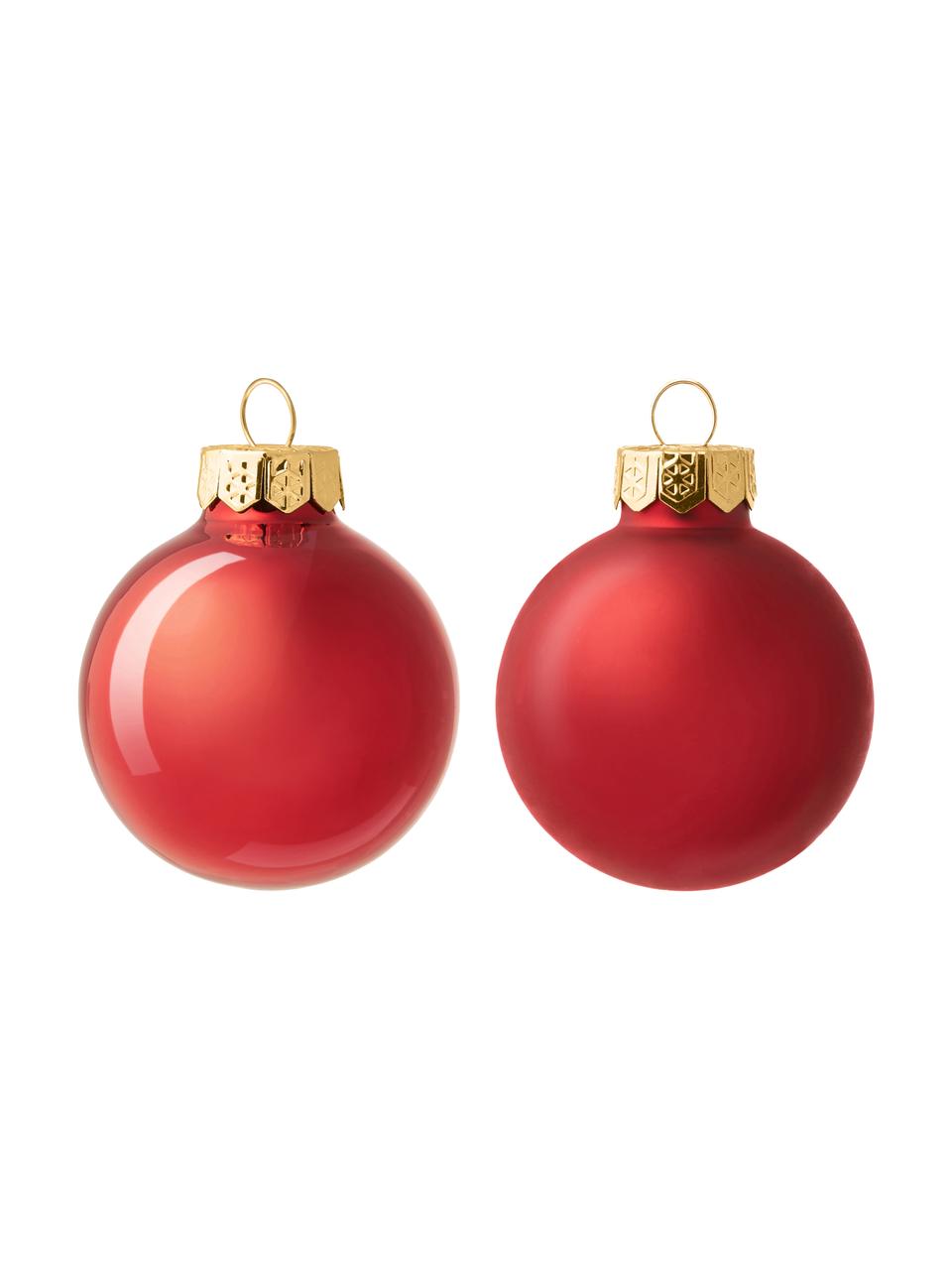 Set palline di Natale Evergreen, Rosso, Ø 4 cm, 16 pz