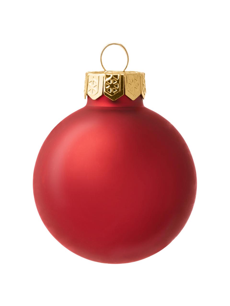Set palline di Natale Evergreen, Rosso, Ø 4 cm, 16 pz