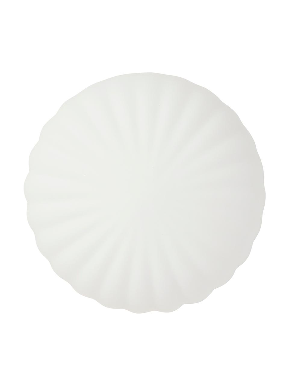 Ručně vyrobené nástěnné svítidlo Kumu, různé velikosti, Bílá, zlatá, Ø 25 cm, V 15 cm