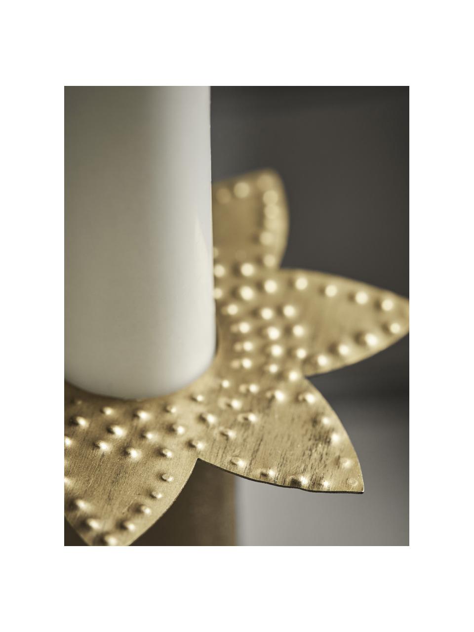 Set di 3 candelabri Star, Ottone, Ottone, Ø 7 cm